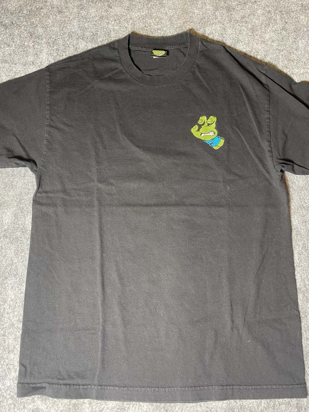 Santa Cruz TMNT Turtle Hand T-Shirt Black Men's Large
